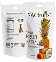 SACFruits Dried Fruits Medley 100g